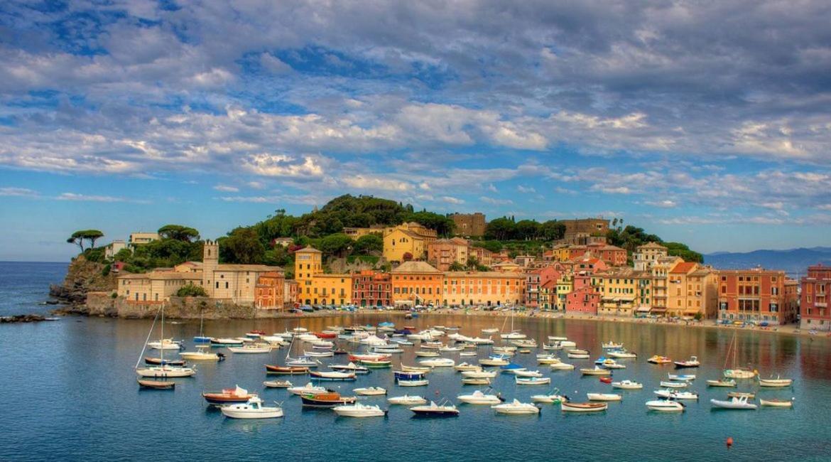 050 - Villa Genny Appartamento Lauro Sestri Levante Kültér fotó